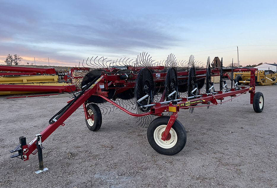 New H&S Hay Rake HSHC4112 – Schmidt & Sons, Inc