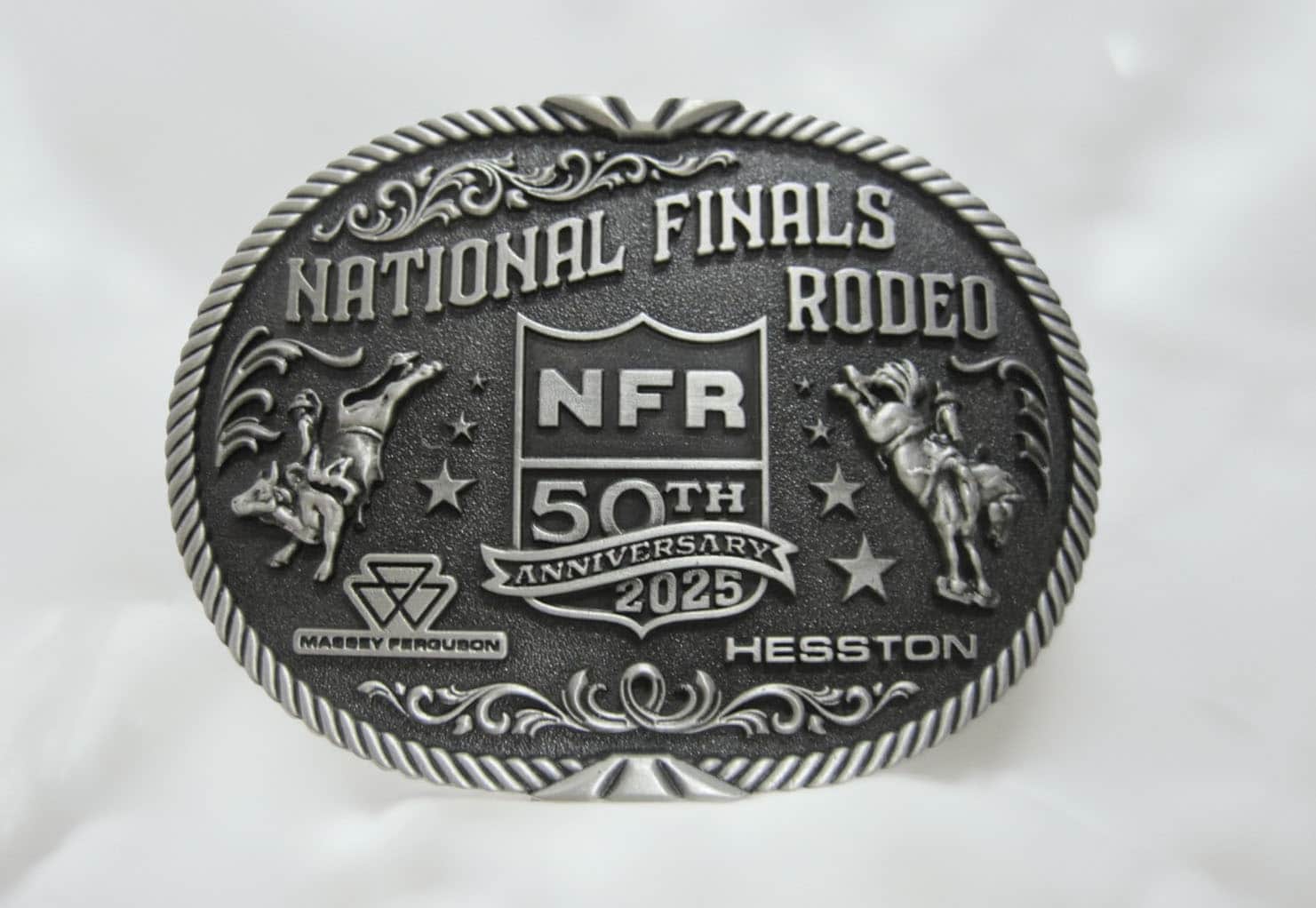 2025 Hesston National Finals Rodeo Belt Buckle – Schmidt & Sons, Inc